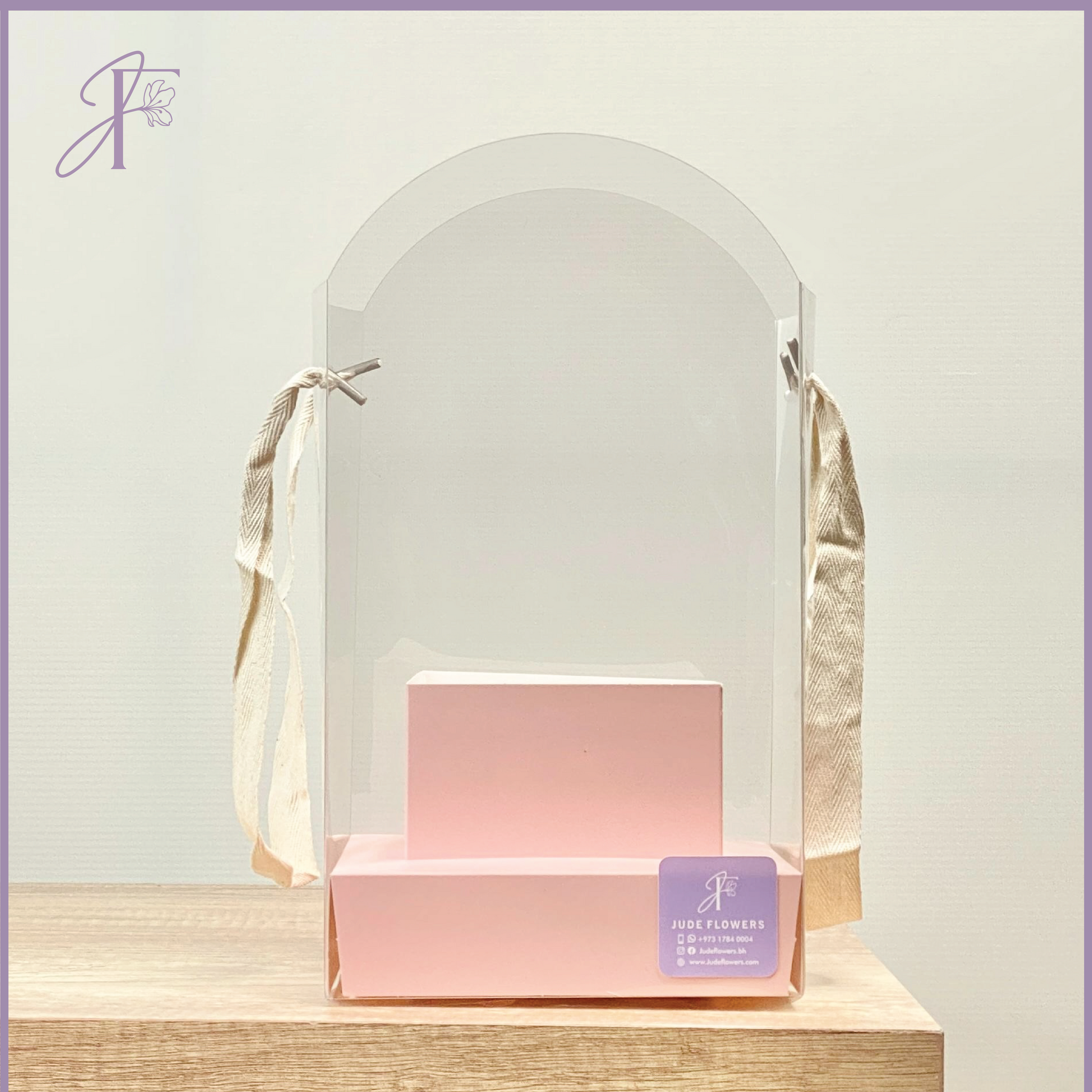 Blissful Arch Display Stand for Flowers & Dolcetta Chocolates – gift accessories, delivered in Bahrain
