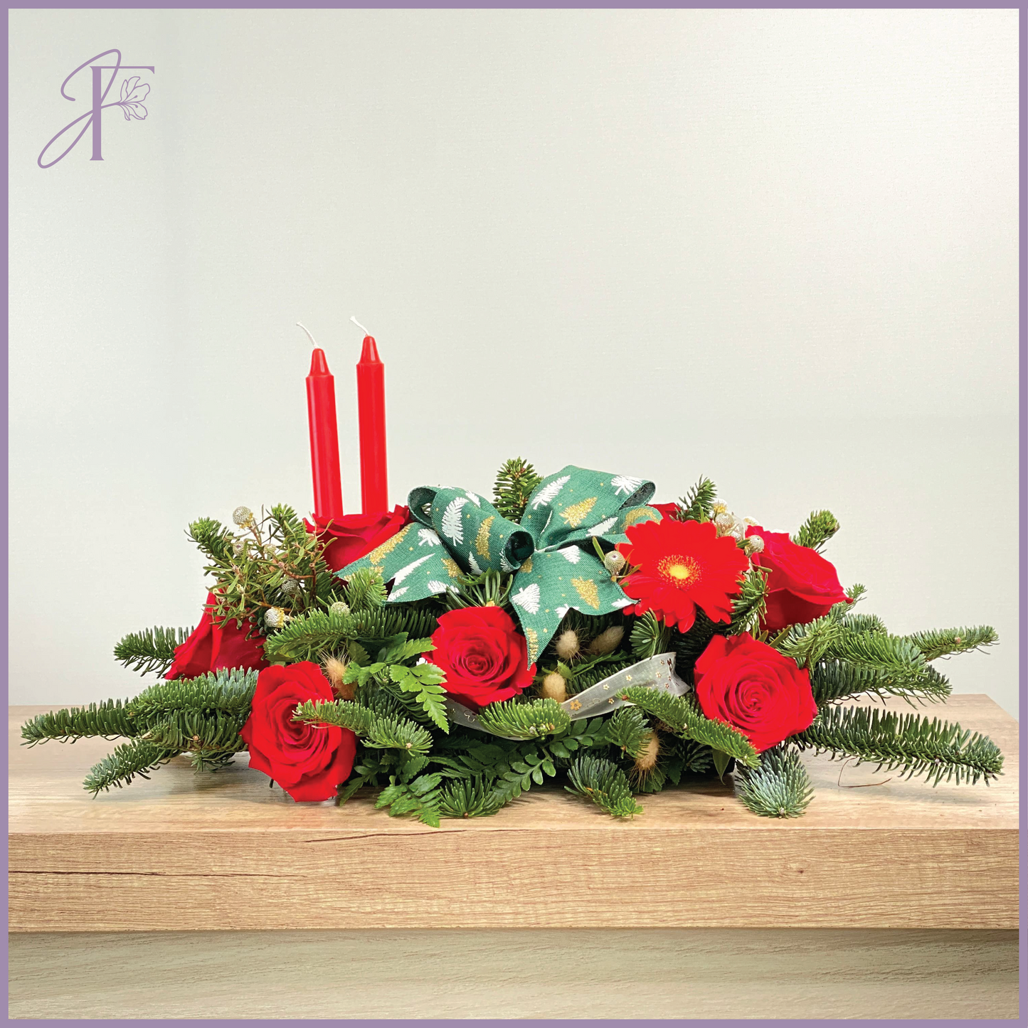 Festive Table Charm – flowers, delivered in Bahrain