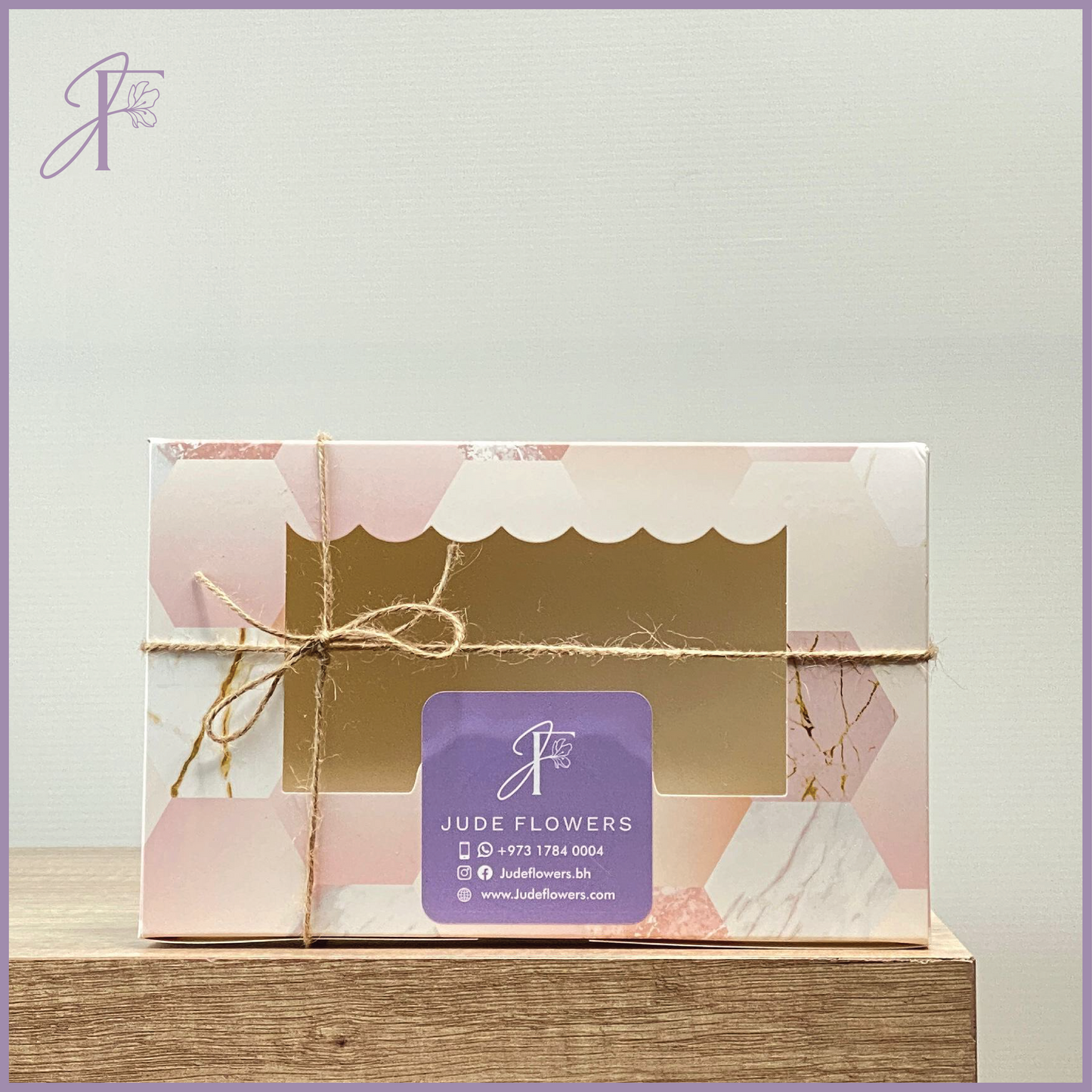 Elegant Pastel Chocolate Box - صندوق شوكولاتة أنيق بألوان الباستيل – gift accessories, delivered in Bahrain