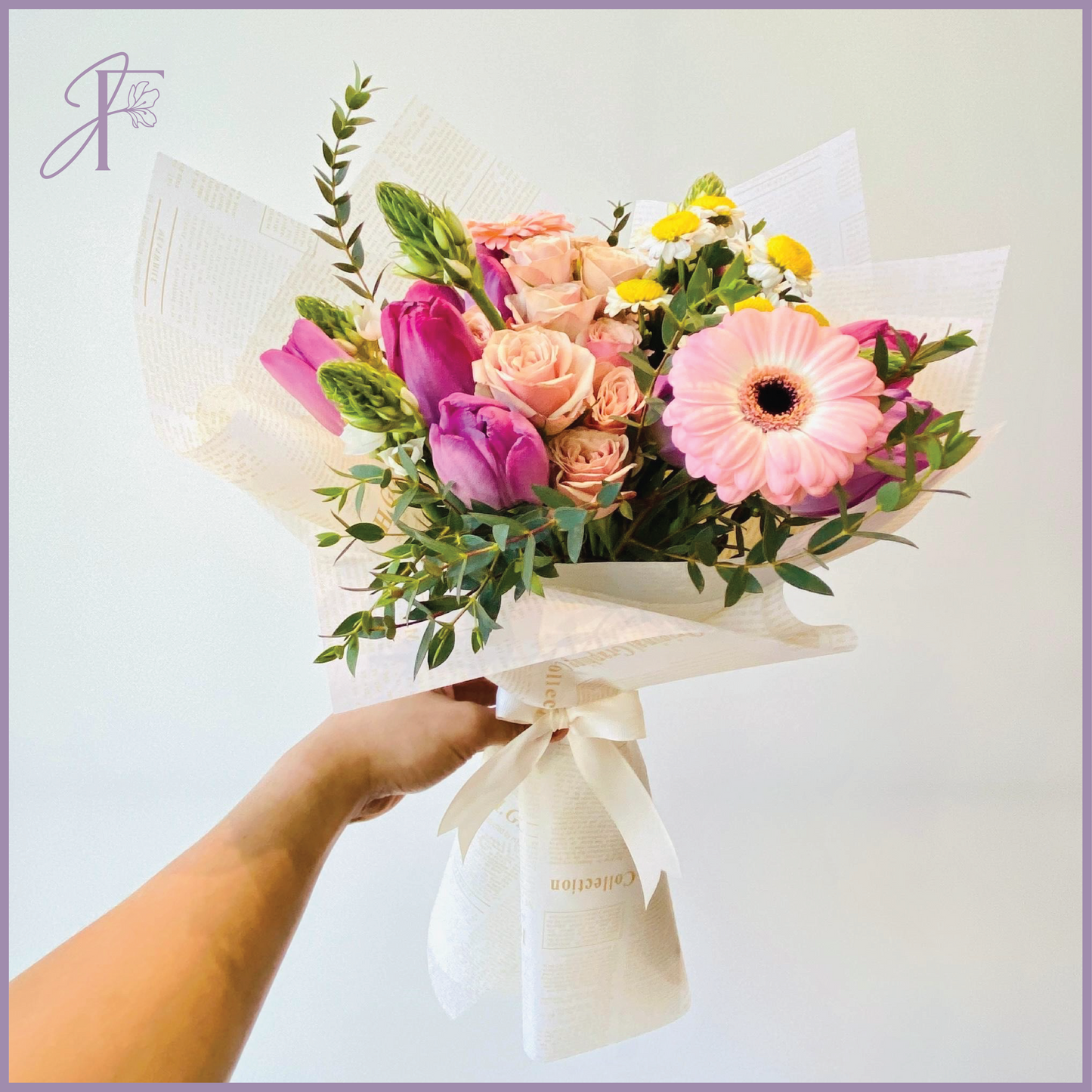 Garden Whispers - Flower Bouquet – flowers, delivered in Bahrain