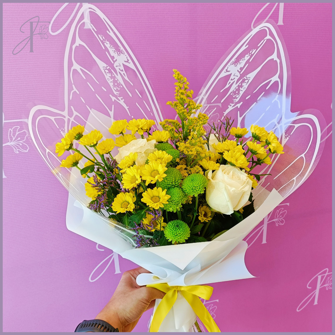 Butterfly Bloom Bouquet – flowers, delivered in Bahrain
