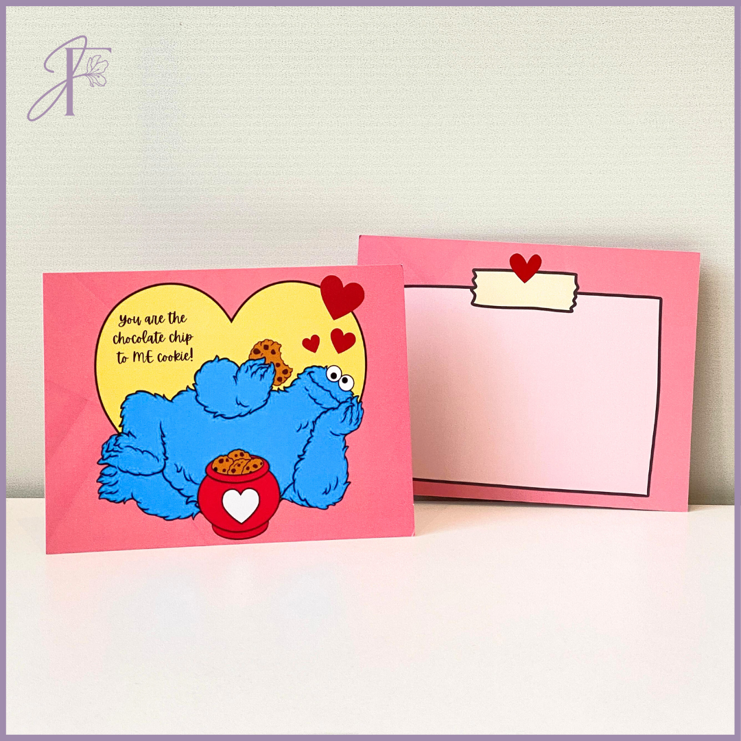 Sweetheart Cookie Card – gift accessories, delivered in Bahrain