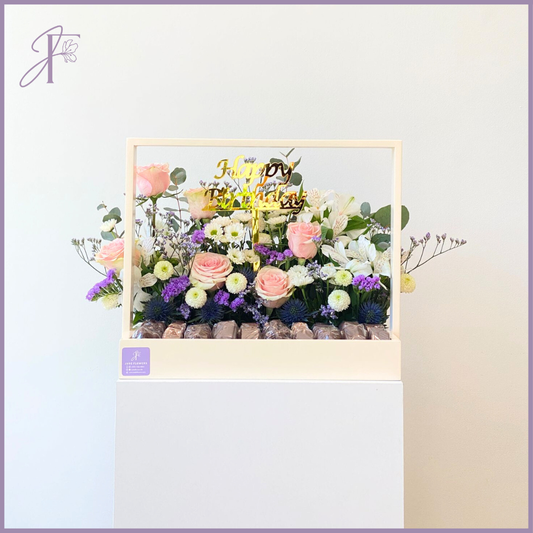Luxe Bites & Blooms – chocolate, delivered in Bahrain