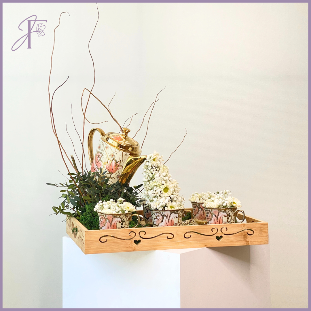 Tea Garden by Jude Flowers – flowers, delivered in Bahrain