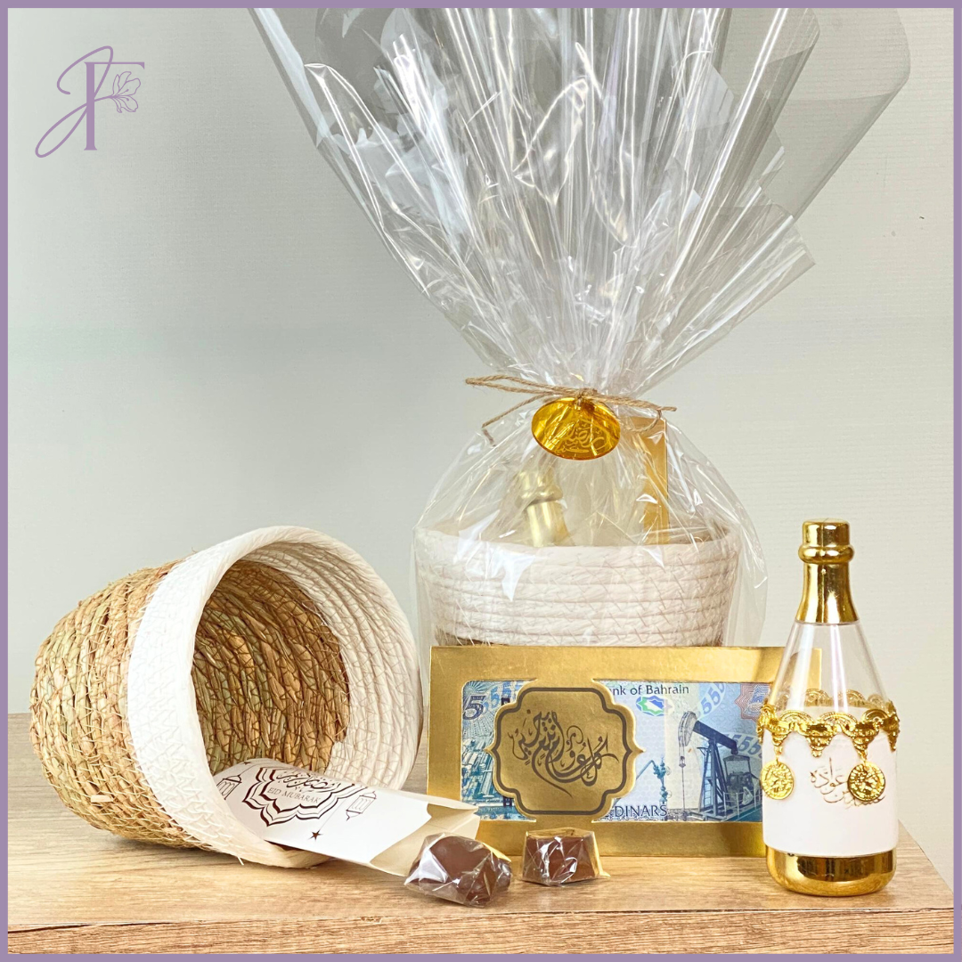 Eid Celebration Gift Set - Chocolate & Money Holder – flowers, delivered in Bahrain
