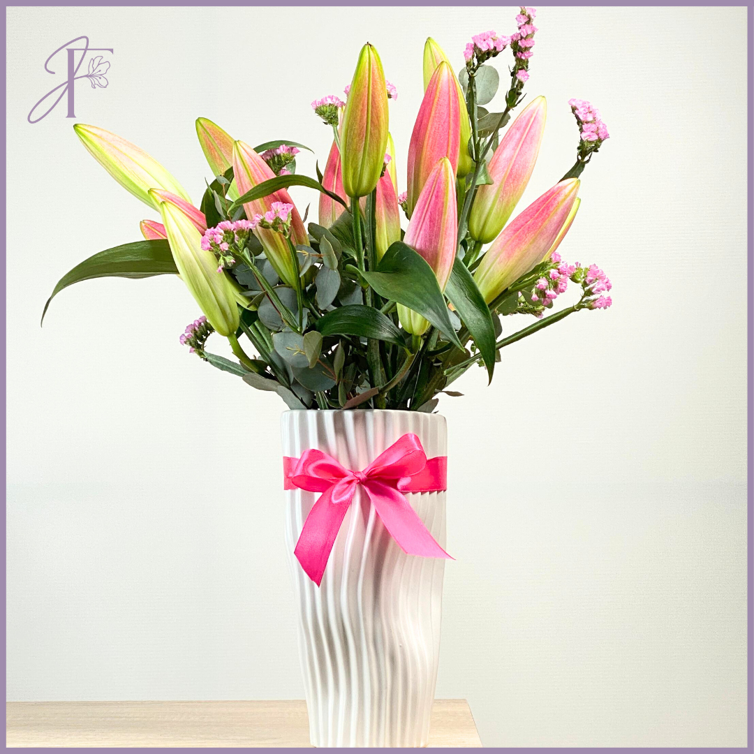 Blush Elegance – flowers, delivered in Bahrain