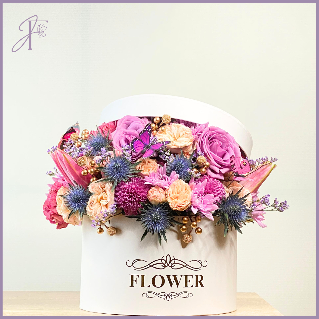 Blush Symphony – flowers, delivered in Bahrain
