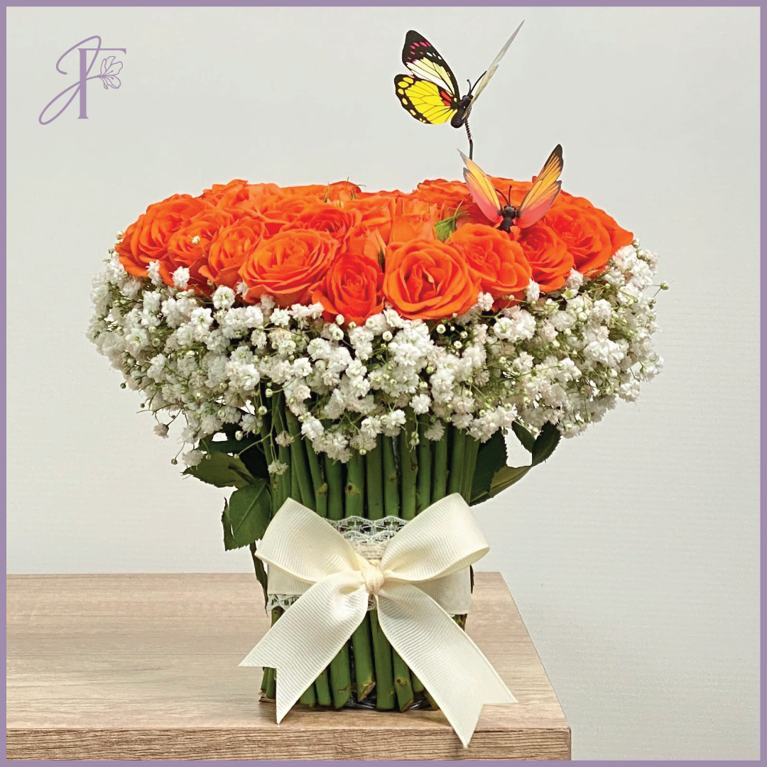 Orange Burst – flowers, delivered in Bahrain