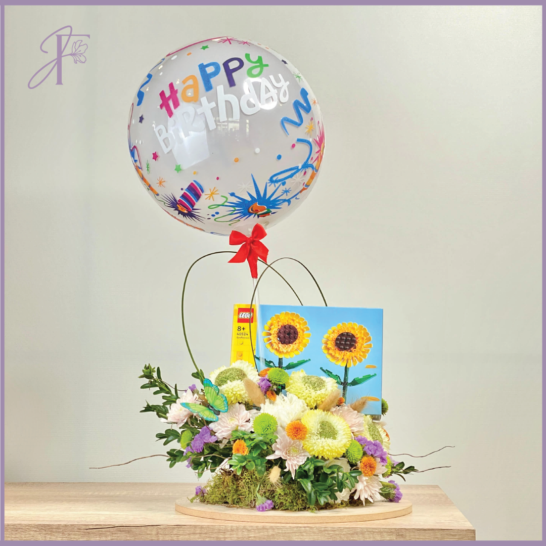 Birthday Blossoms – gift accessories, delivered in Bahrain