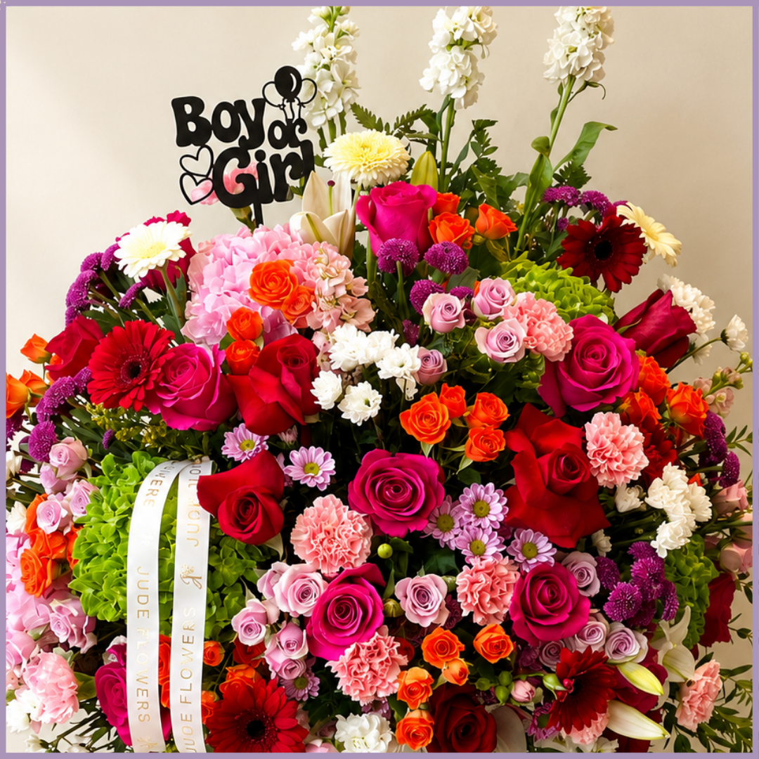 Grand Celebration – Luxury Mixed Flower Arrangement