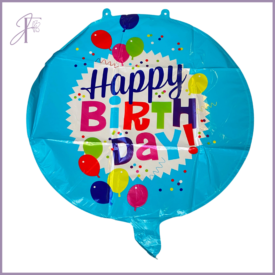 Blue Birthday Balloon #009 – gift accessories, delivered in Bahrain