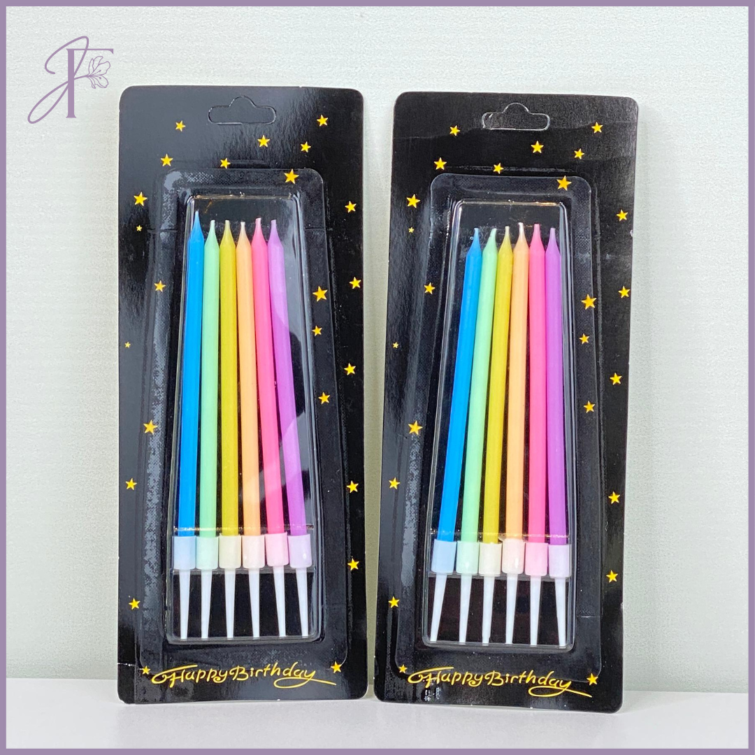 Elegant Birthday Candles