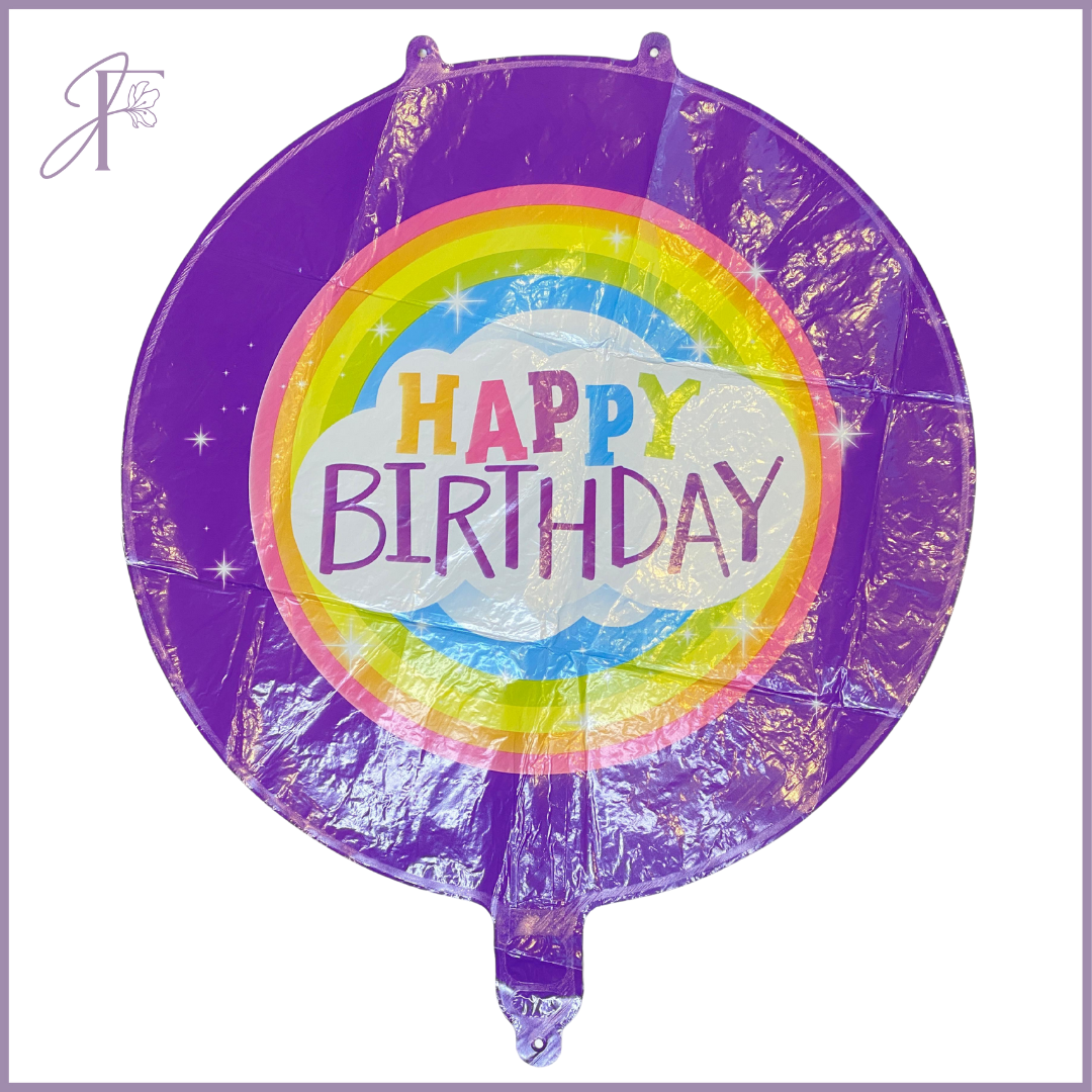 Rainbow Birthday Balloon #010 – gift accessories, delivered in Bahrain