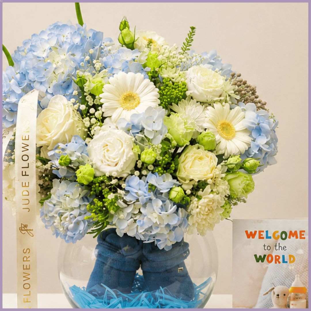 Baby Blue Embrace