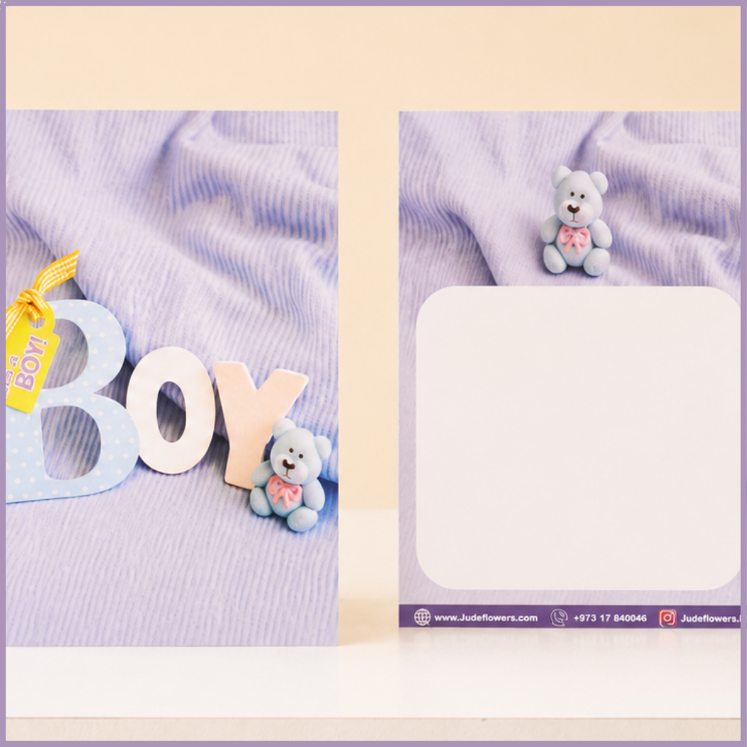 Baby Boy Keepsake Card