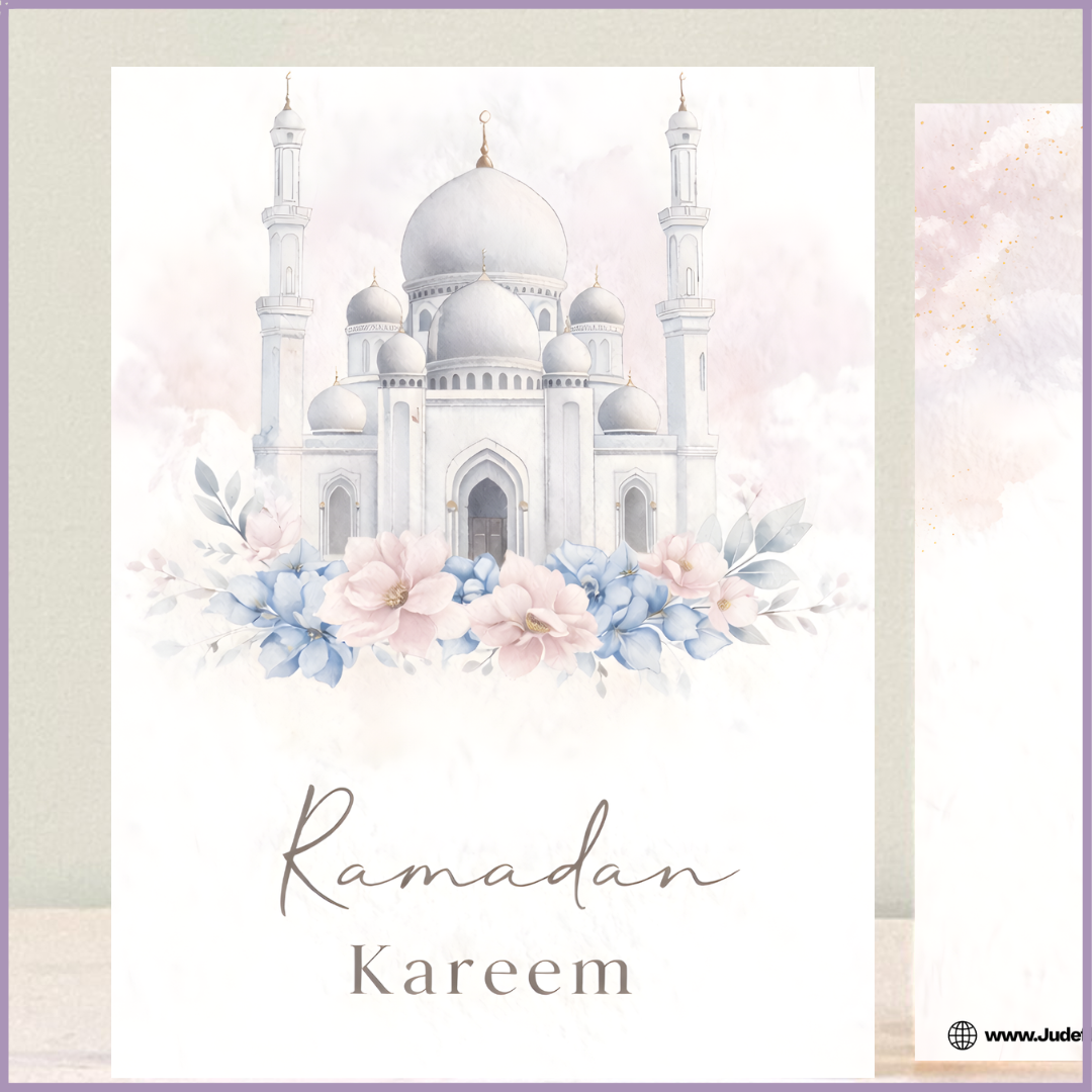Noor Mosque Ramadan Card – Ramadan Kareem