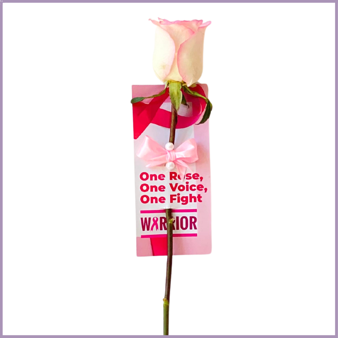 Breast Cancer Awareness Pink Rose Giveaway - 1 Piece