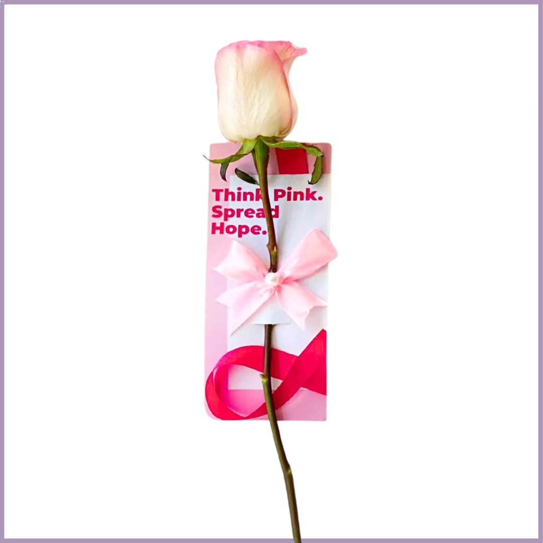 Breast Cancer Awareness Pink Rose Giveaway - 1 Piece
