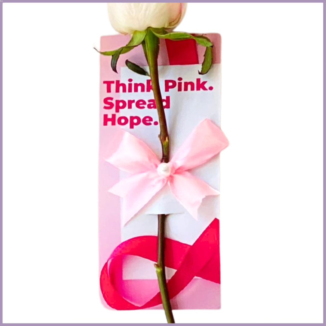 Breast Cancer Awareness Pink Rose Giveaway - 1 Piece