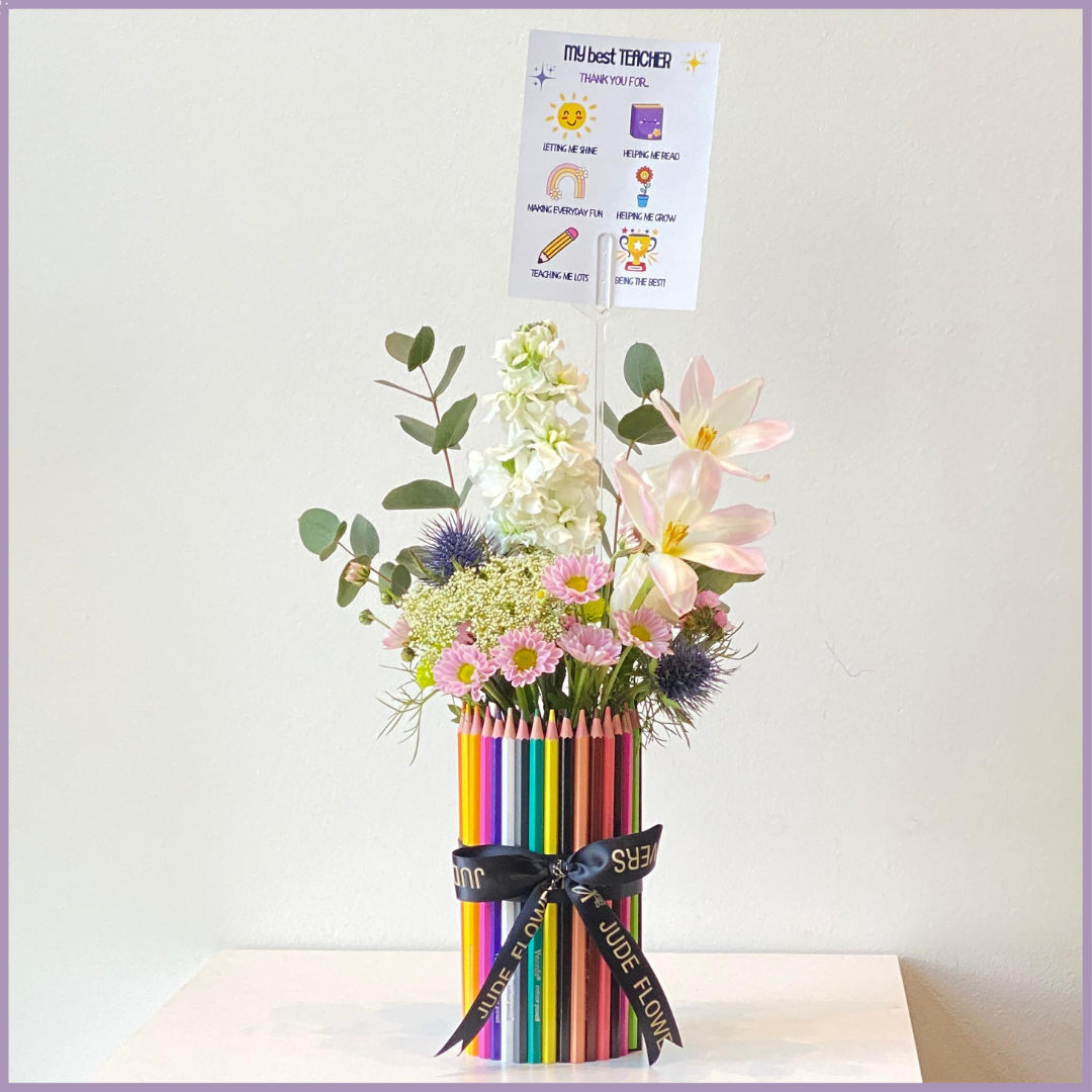 Color Pop Teacher’s Bloom Vase - Teacher’s Day Gift