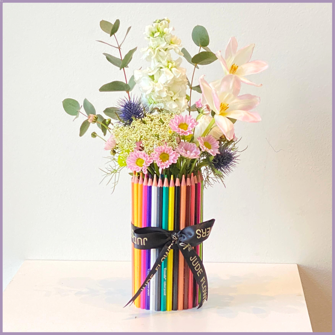 Color Pop Teacher’s Bloom Vase - Teacher’s Day Gift