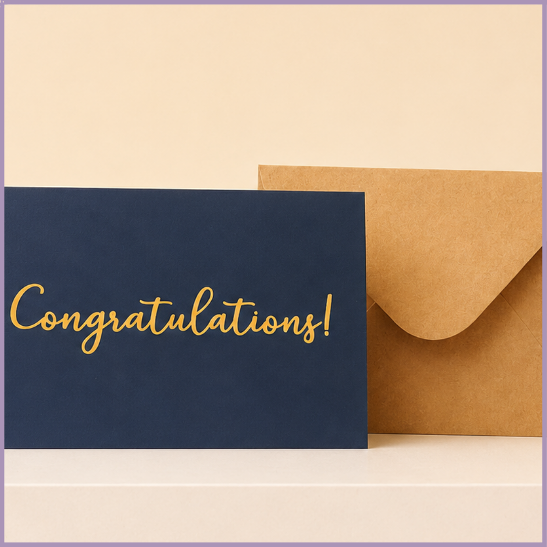 Elegant Congratulations Card