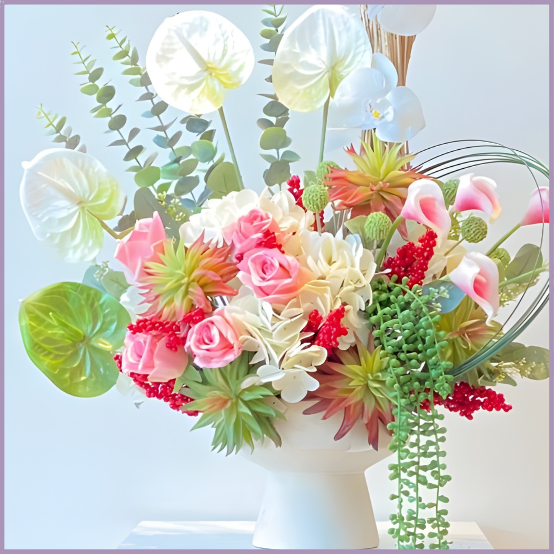 Eternal Garden Artificial Vase Arrangement