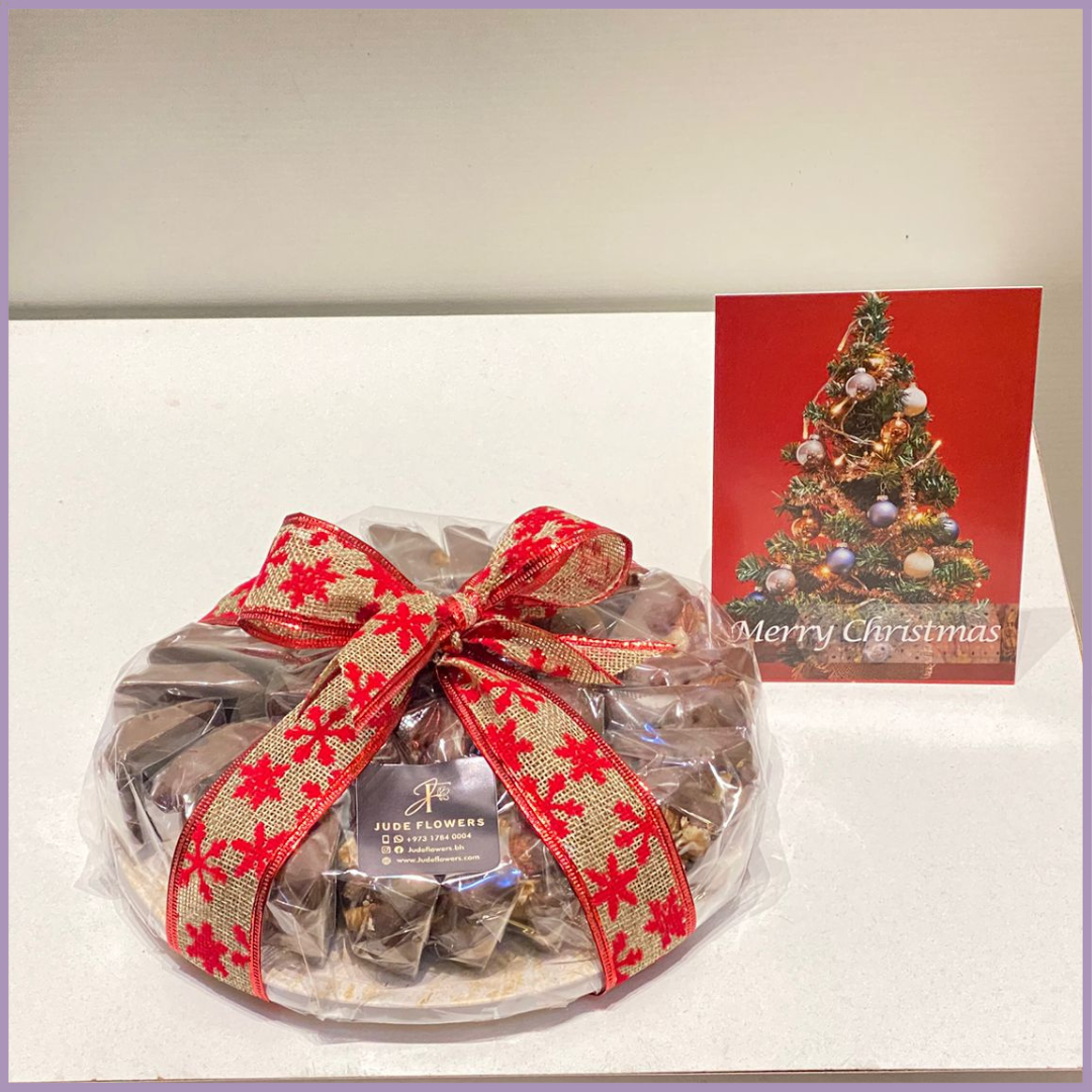 Festive Nutty Whirl Christmas Chocolate Set