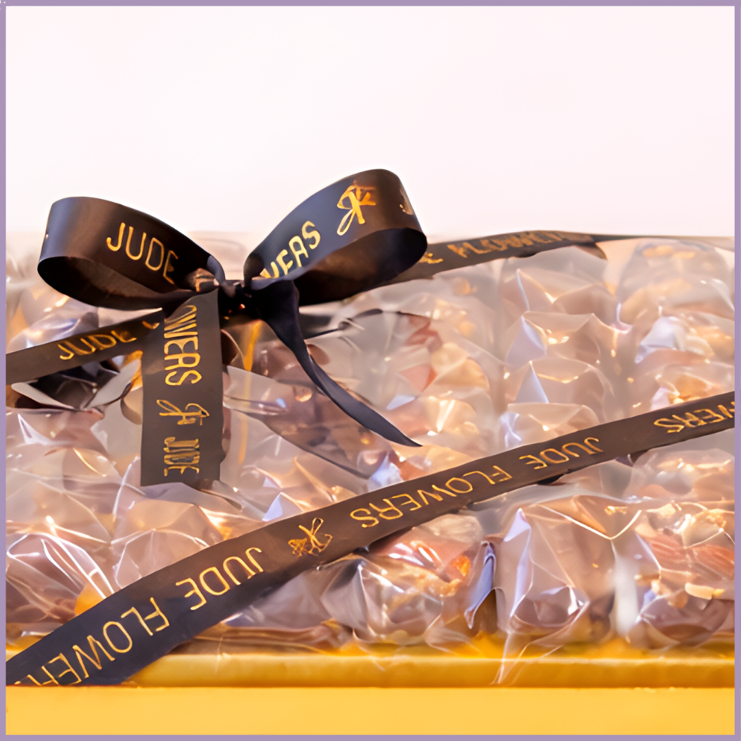 The Golden Luxury Dolcetta Belgium Chocolate Tray