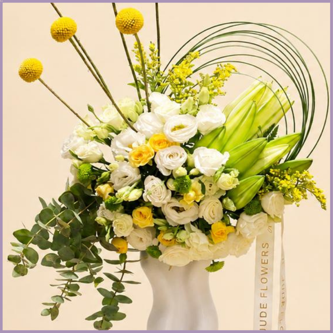 Golden Lily Elegance