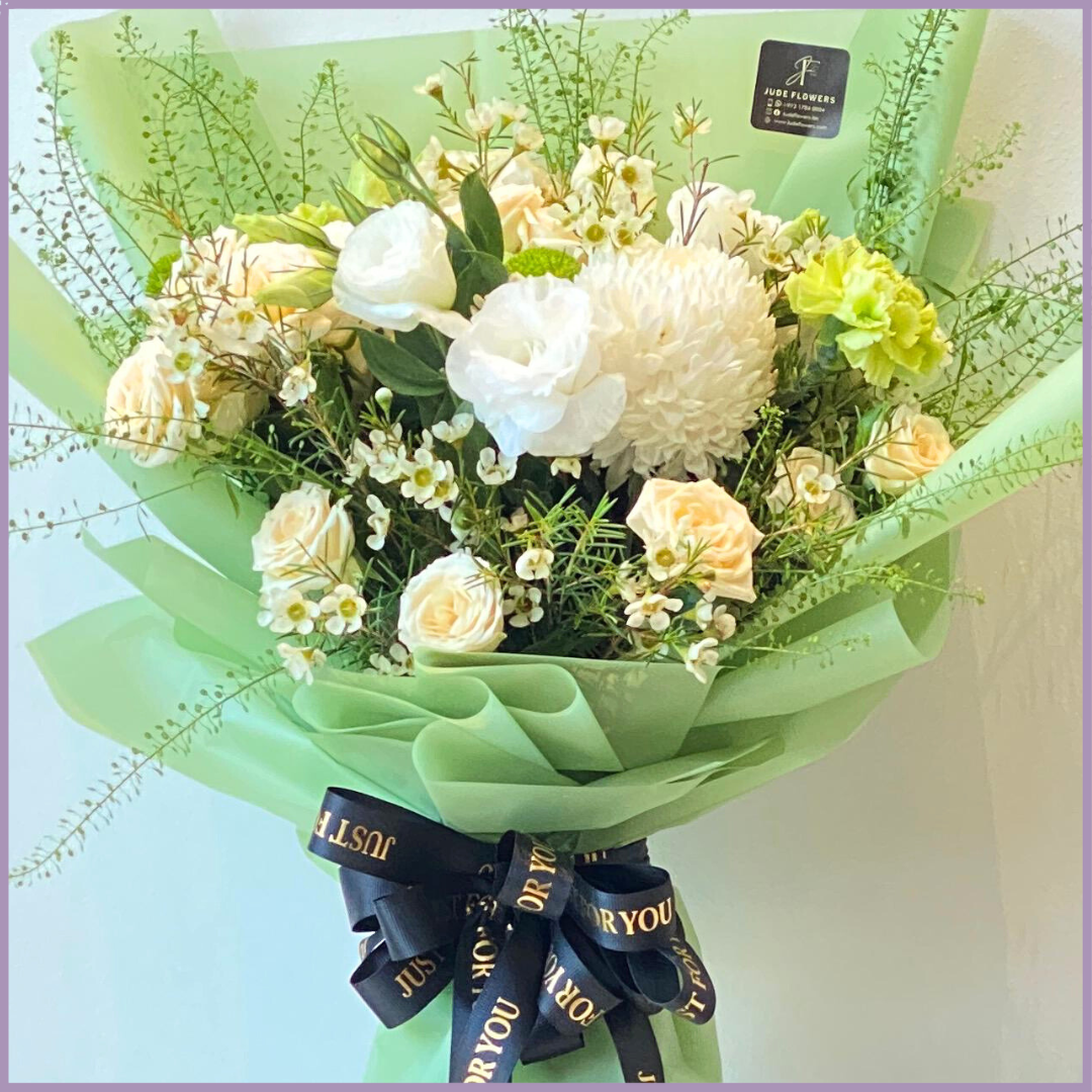 Green Breeze Bouquet I Get Well Soon I Congratulations