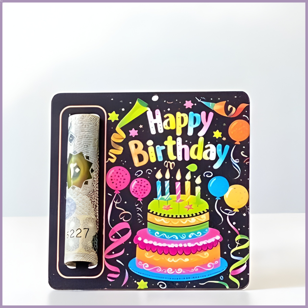 Happy Birthday Money Gift Card