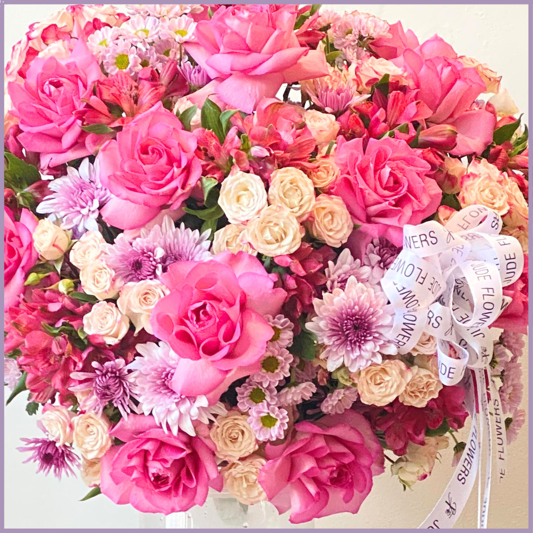 Pink Radiance Vase Arrangement