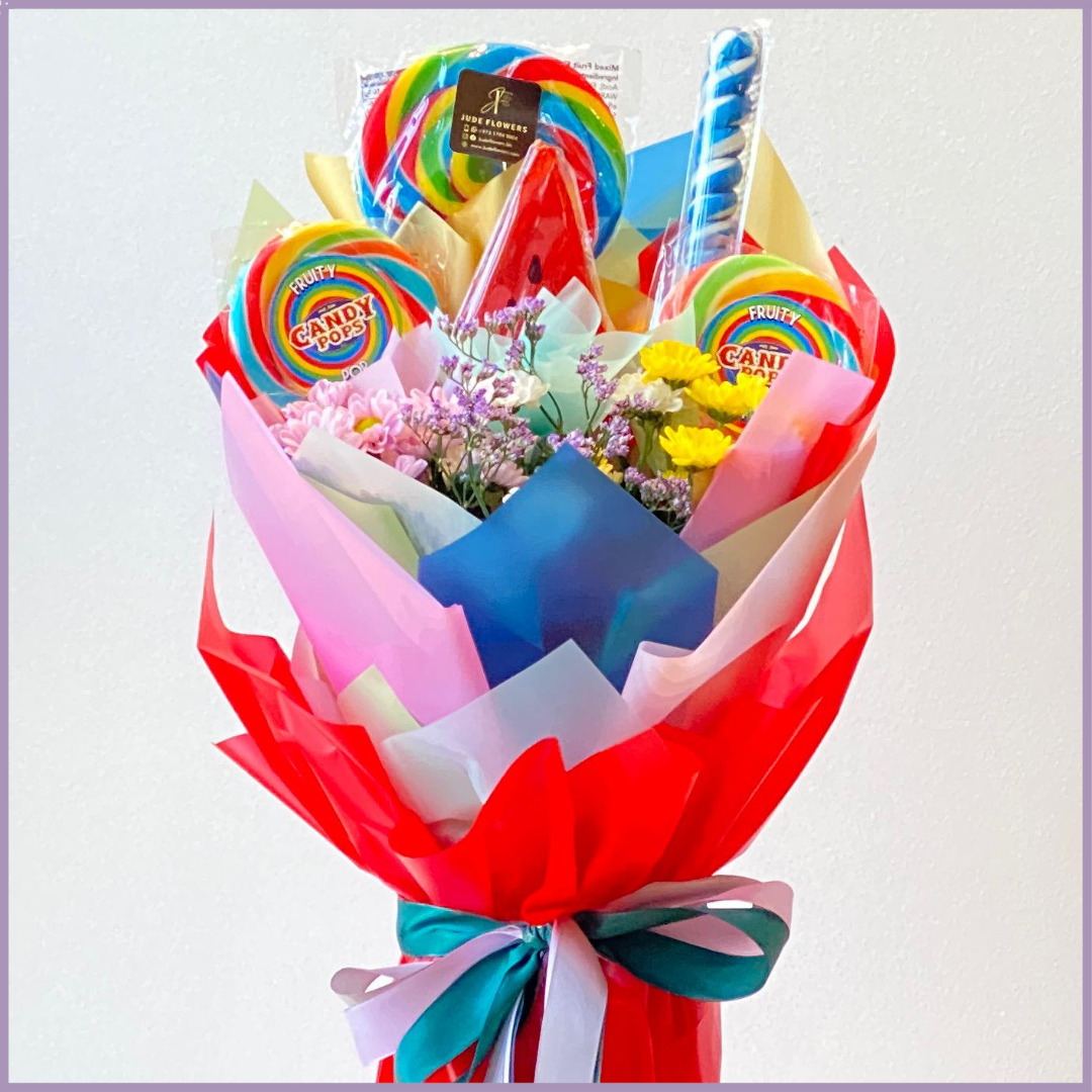 Sweet Rainbow Candy & Flowers – Rosehill Sweets & Colorful Blooms