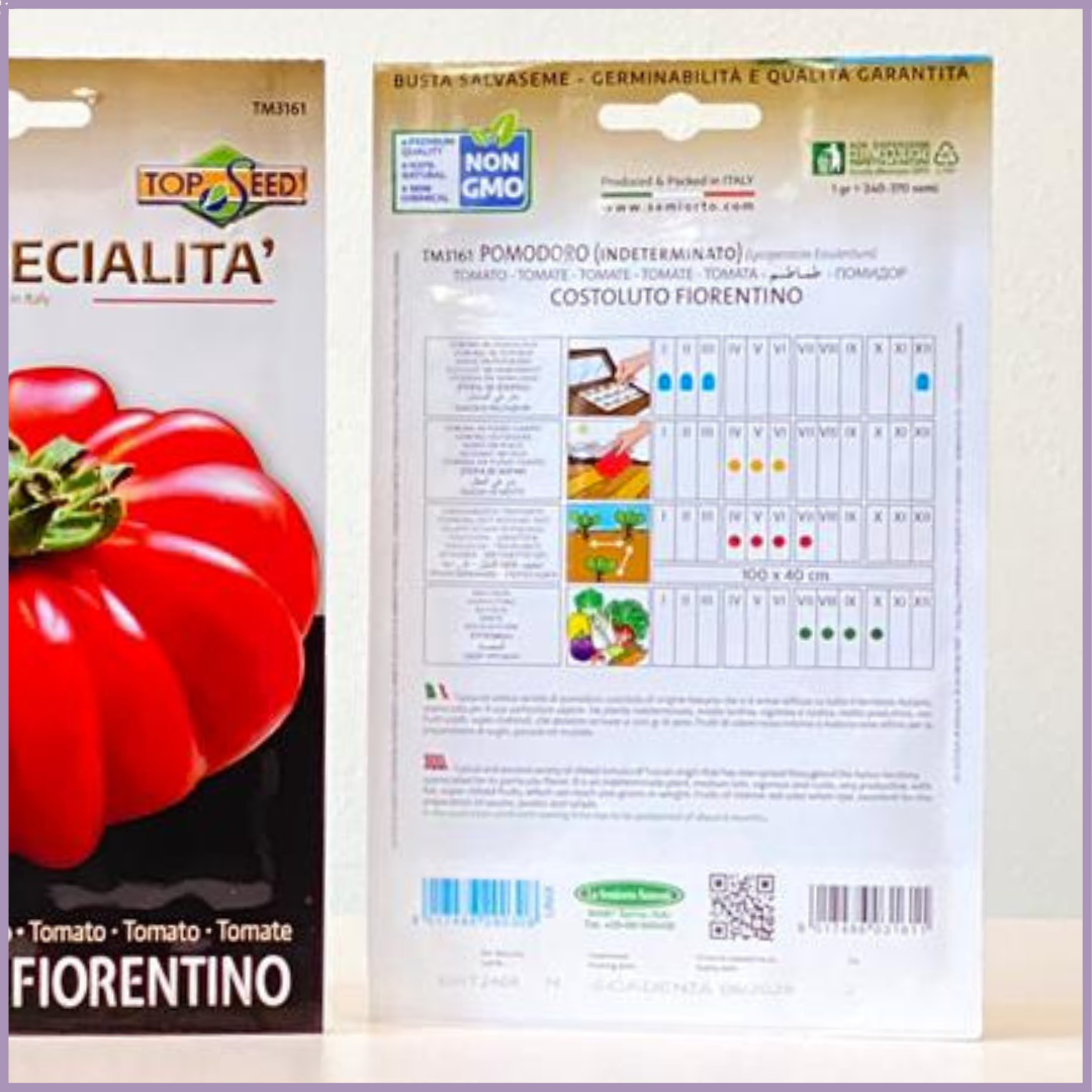 Costoluto Fiorentino Tomato Seeds (1 Pack) - Ideal for Bahrain Gardening