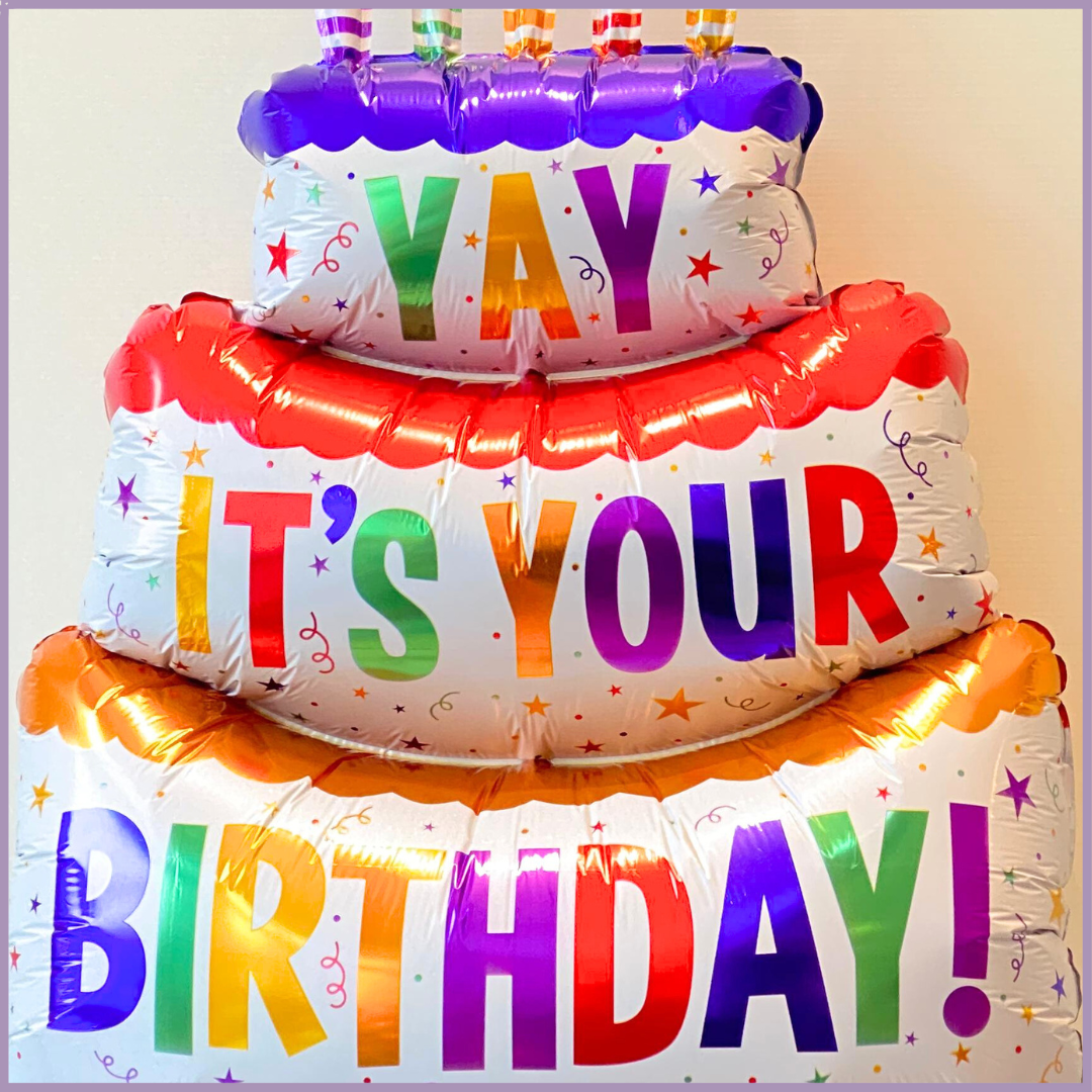 YAY It’s Your Birthday – Balloon Cake