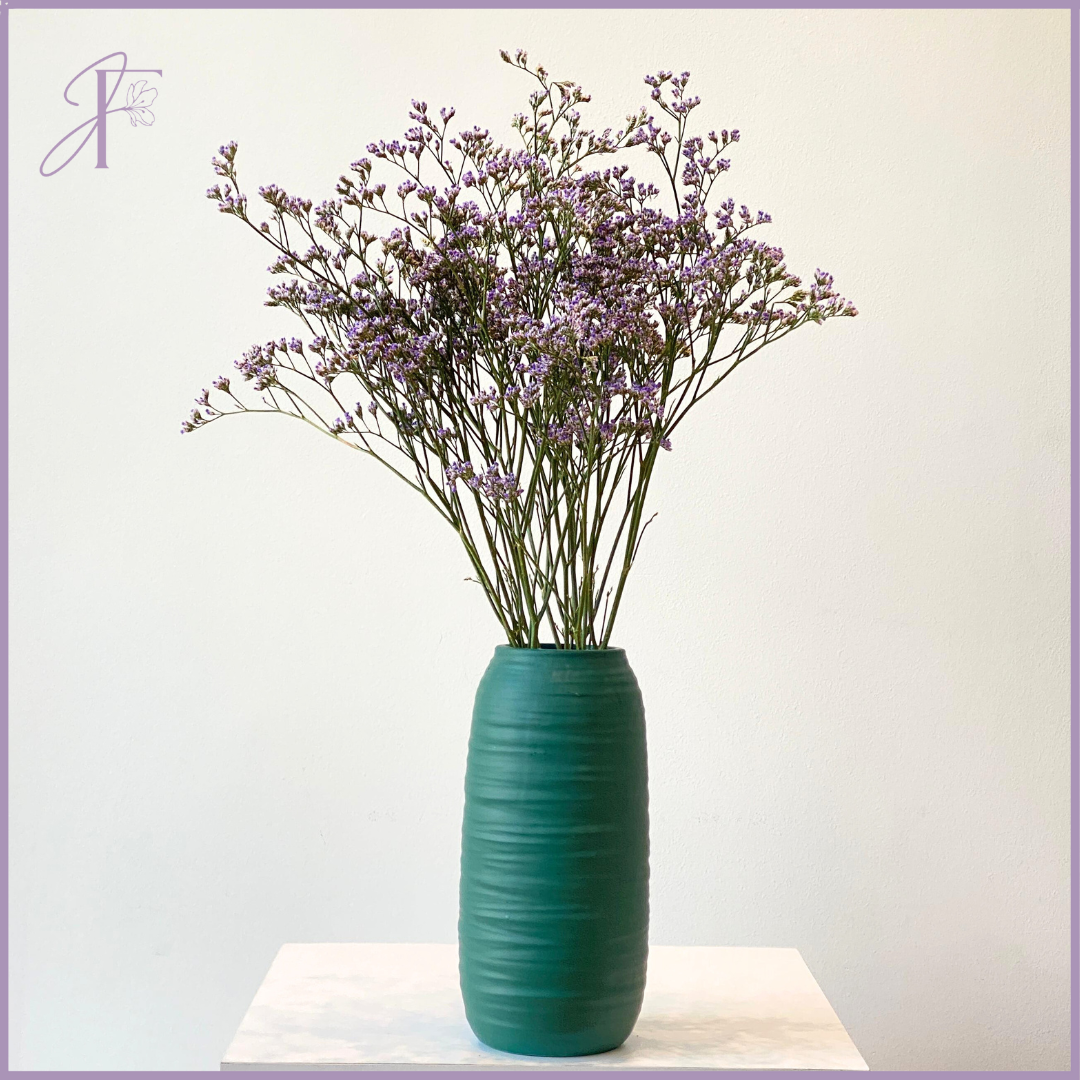 Fresh Blue Limonium Bunch (Per Bunch, Create Your Own Arrangement)