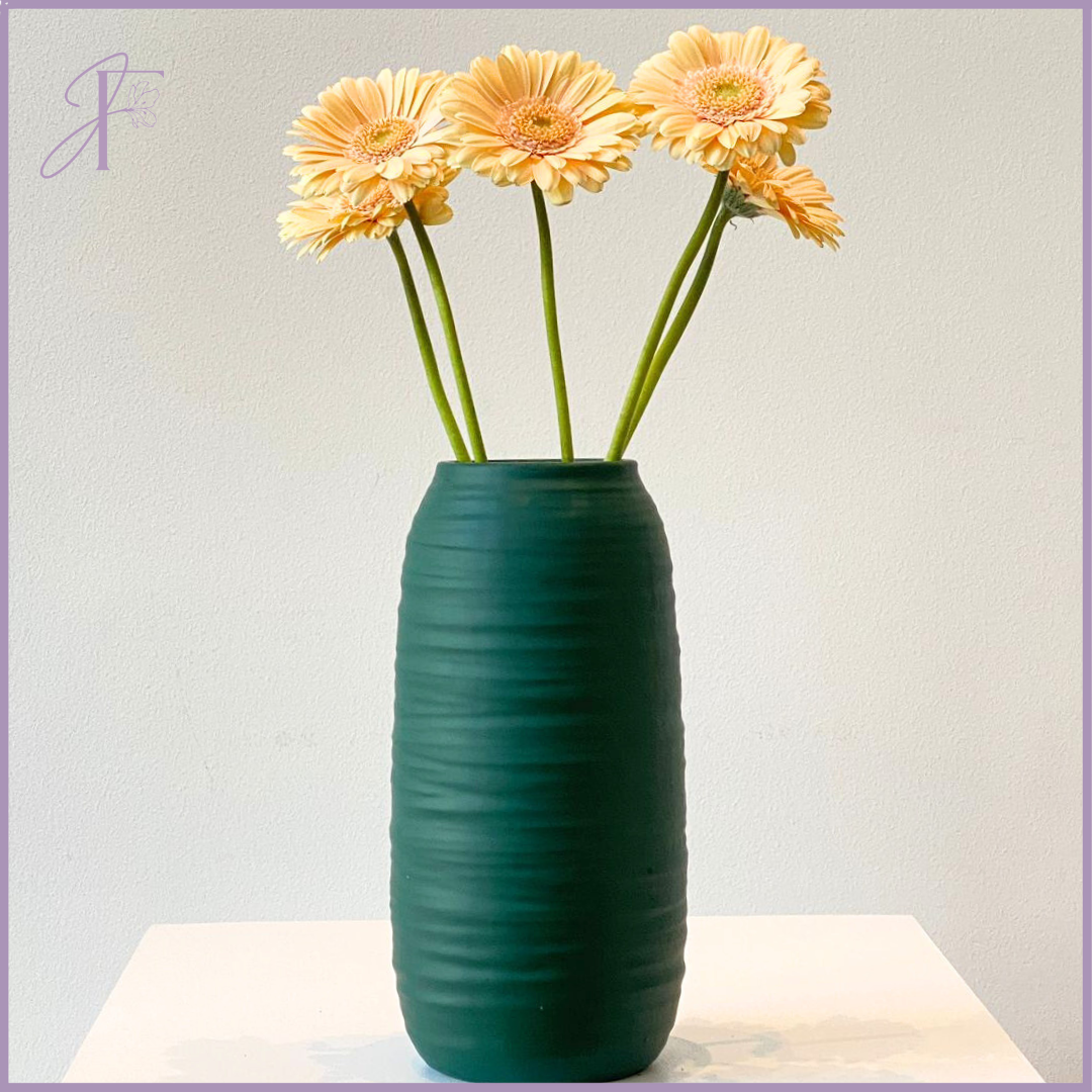 Fresh Peach Gerbera Stems (Per Stem, Create Your Own Arrangement)