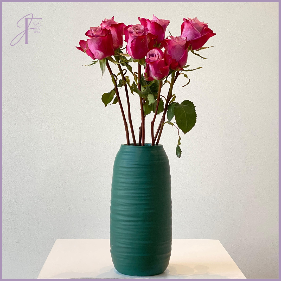 Fresh Purple Rose Stems (Per Stem, Create Your Own Arrangement)