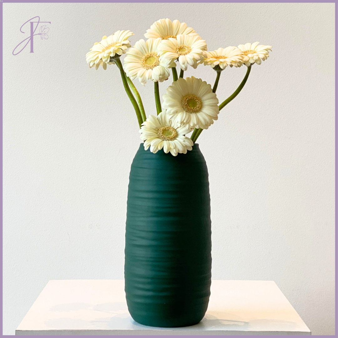 Fresh White Gerbera Stems (Per Stem, Create Your Own Arrangement)