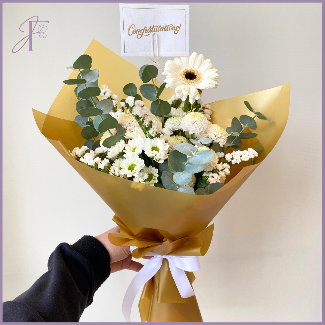 Pure Elegance Graduation Bouquet