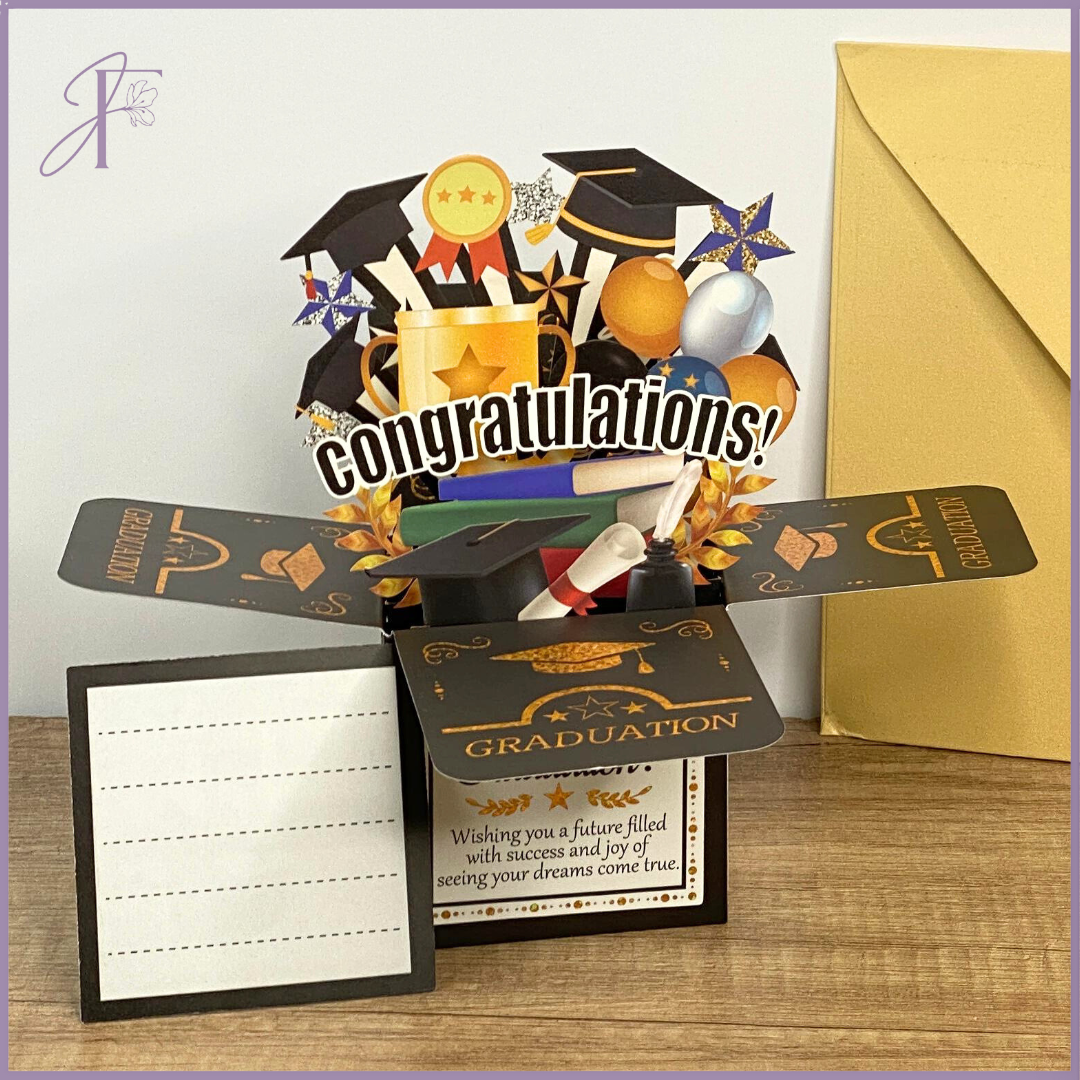 Graduation Pop-Up Surprise Card