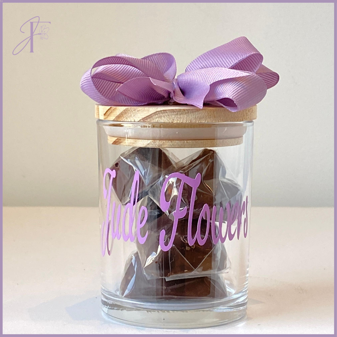 Jude Flowers Dolcetta Chocolate Jar (Small)