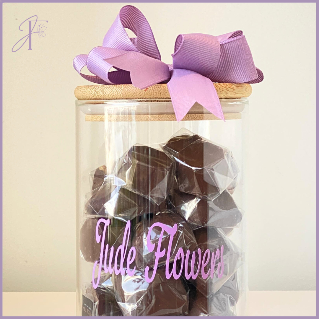 Jude Flowers Dolcetta Chocolate Jar (Large)