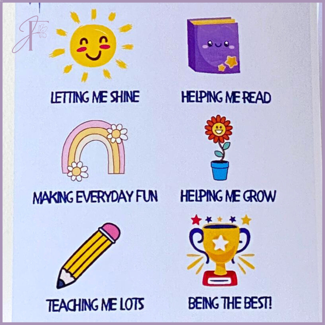 Jude's Best Teacher Gratitude Card