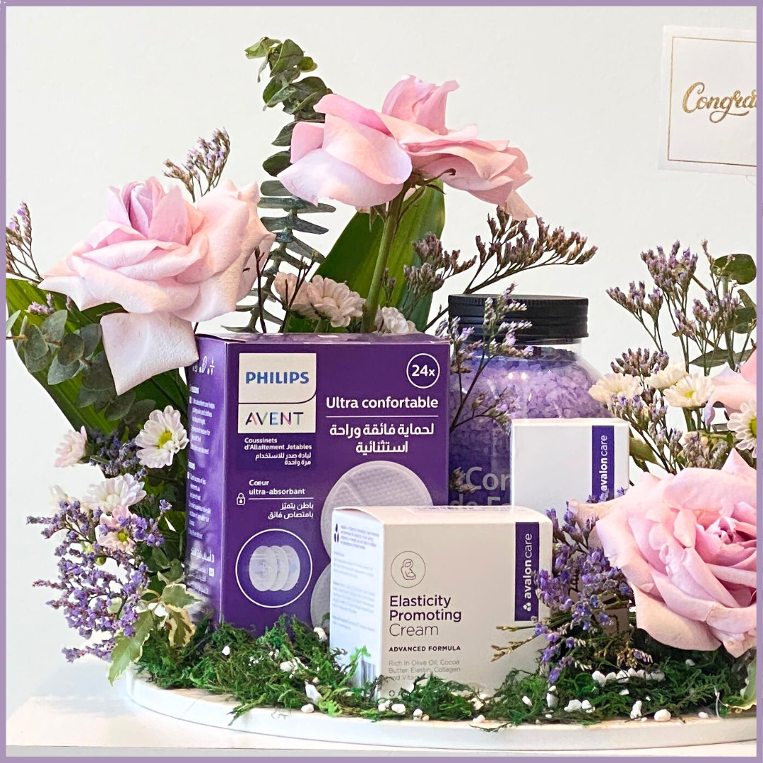 Wellness Bloom Gift Tray – Floral & YouPlus Essentials