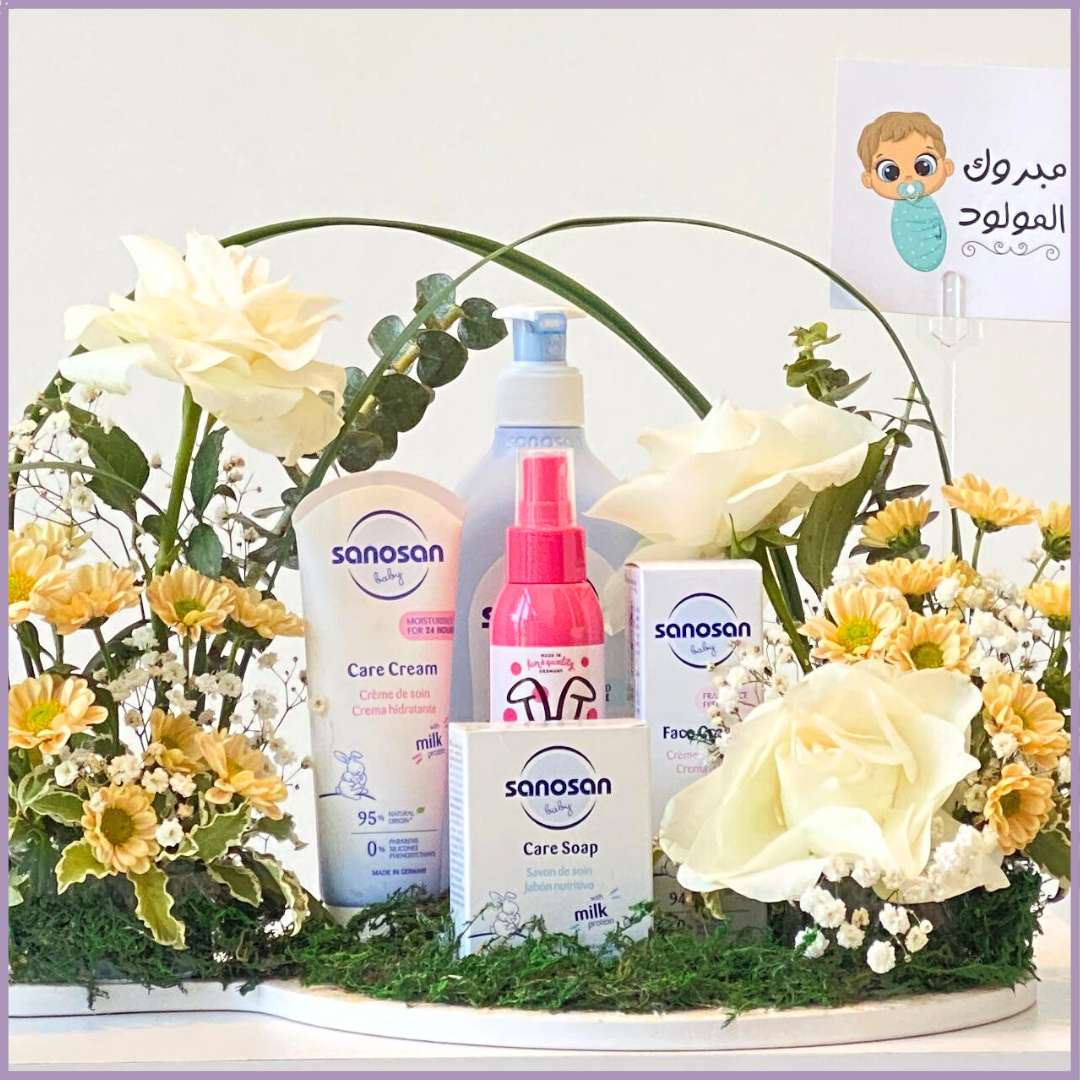 YouPlus x Sanosan Baby Bloom Gift Set - A Collaboration of Care & Beauty
