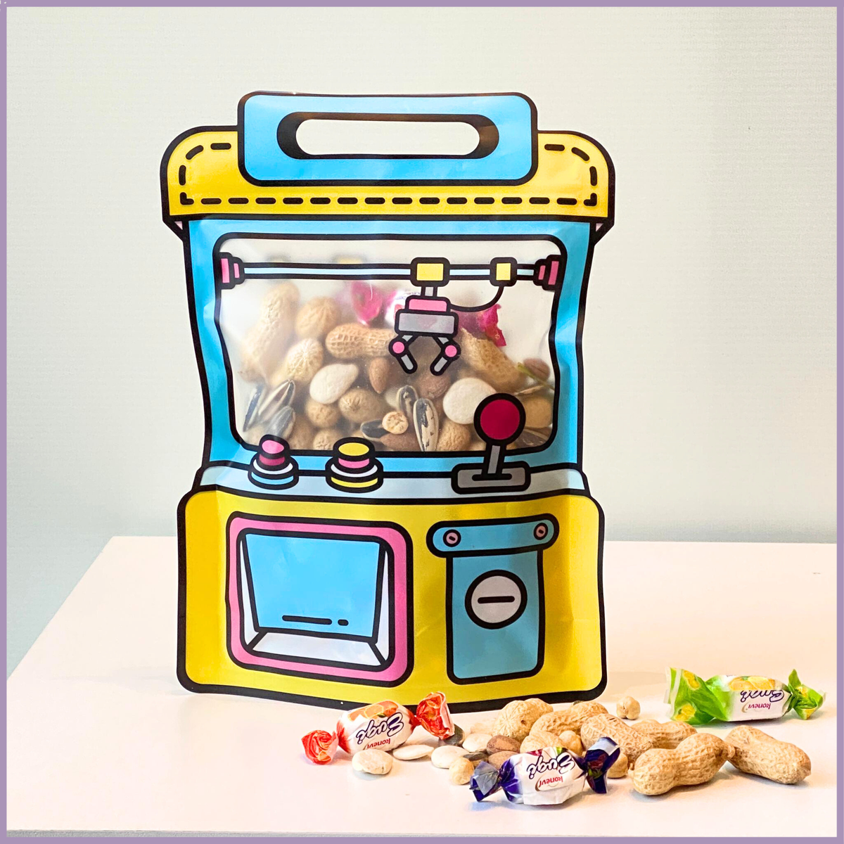 Negsa Ramadan Retro with Traditional Nuts - Giveaways - Blue