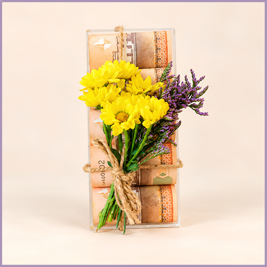 Money Blossom Acrylic Box