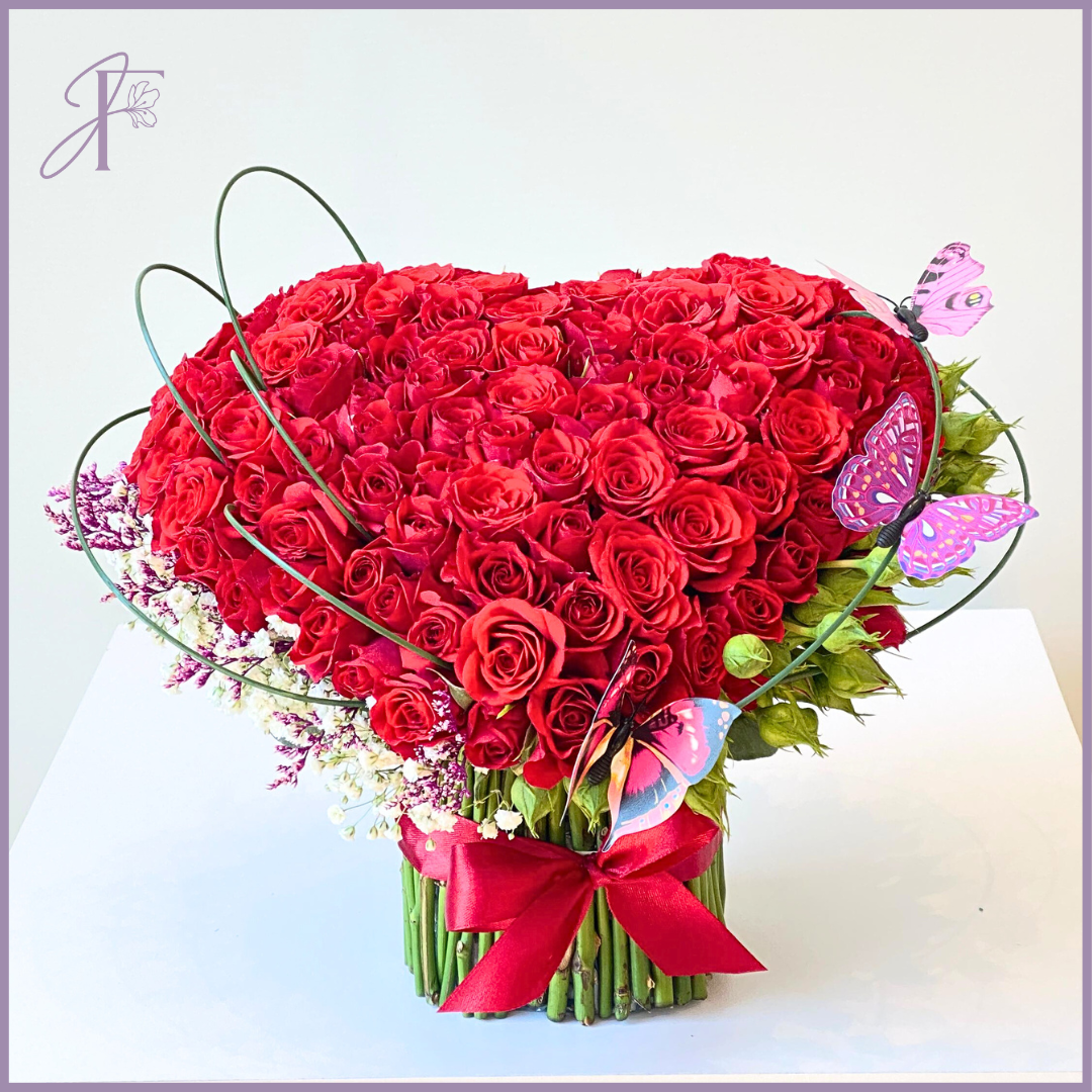 Heartfelt Roses Bouquet